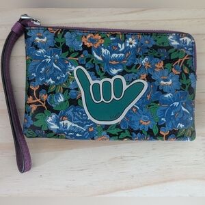 Coach Shaka Aloha Zip Wristlet